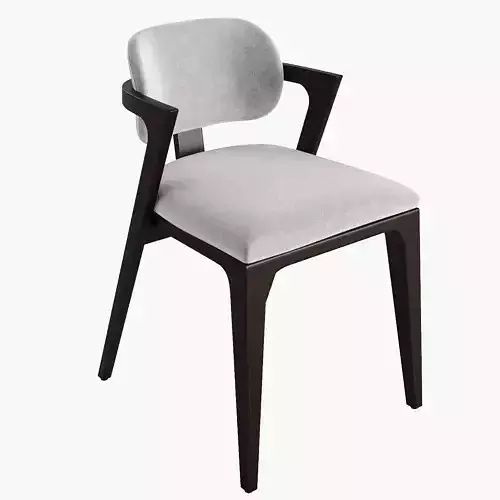West Elm Adam Chairs 3D model