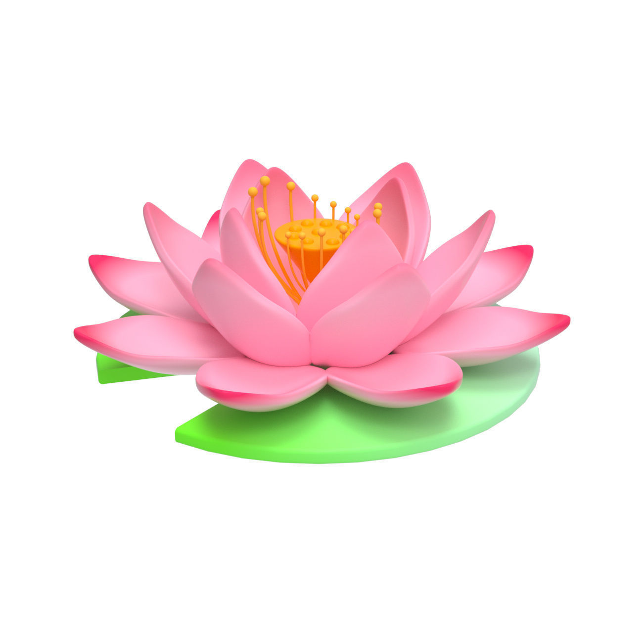 Chinese style Mid Autumn Moon Rabbit 3D model_2