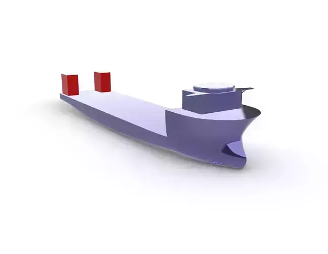 Heavy lift ship   3D model