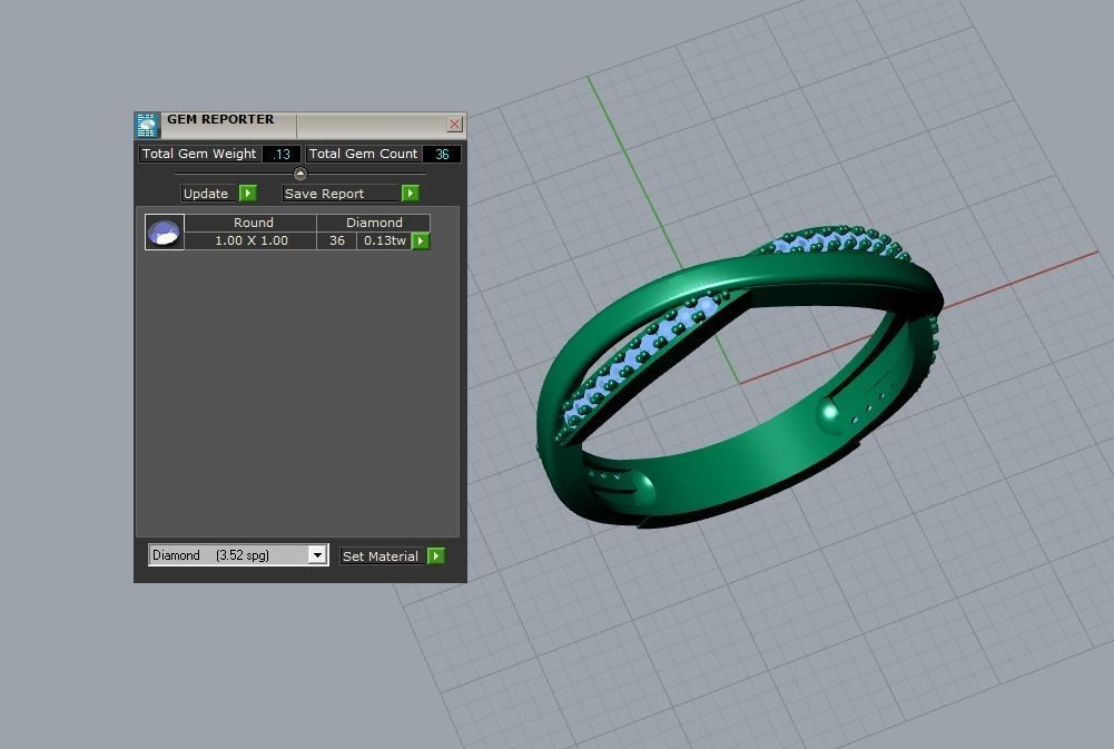 jewelry ring 3D print model_12