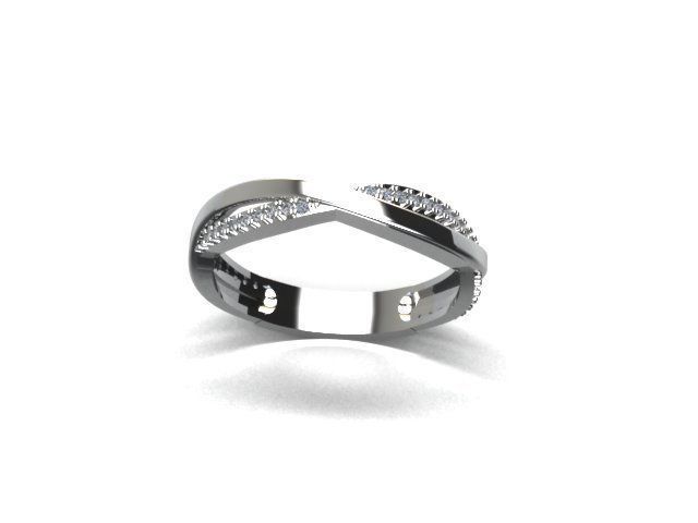 jewelry ring 3D print model_3