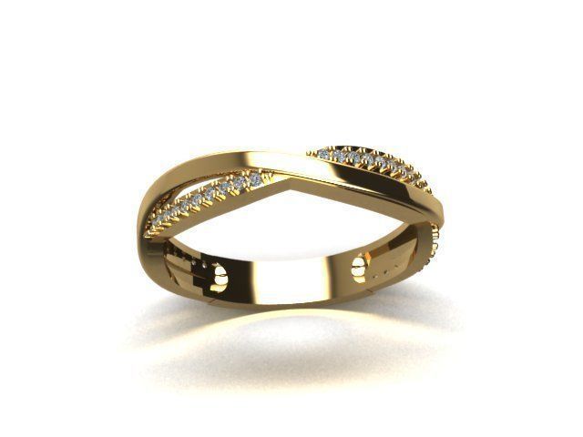 jewelry ring 3D print model_2