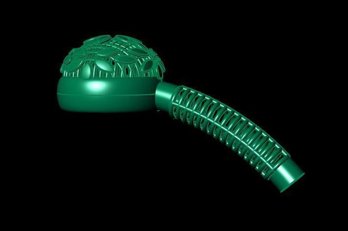 Bracelet gold and diamond 3D print model_7