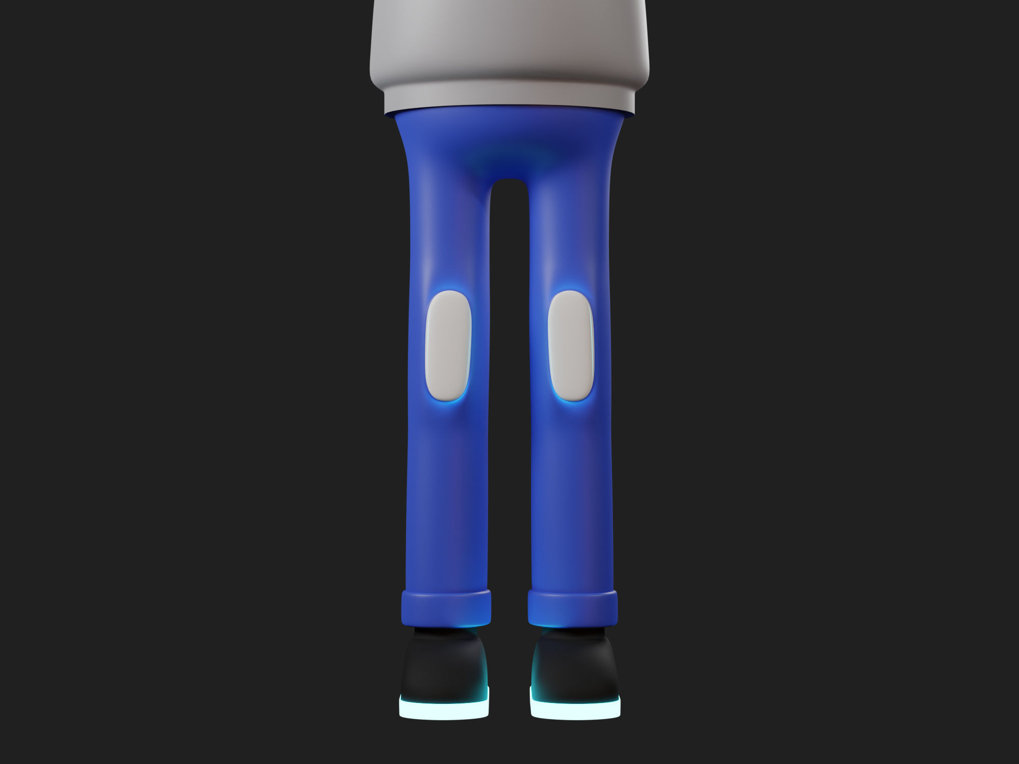 VR Character cartoon man boy futuristic with VR Glasses casual  Free 3D model_5