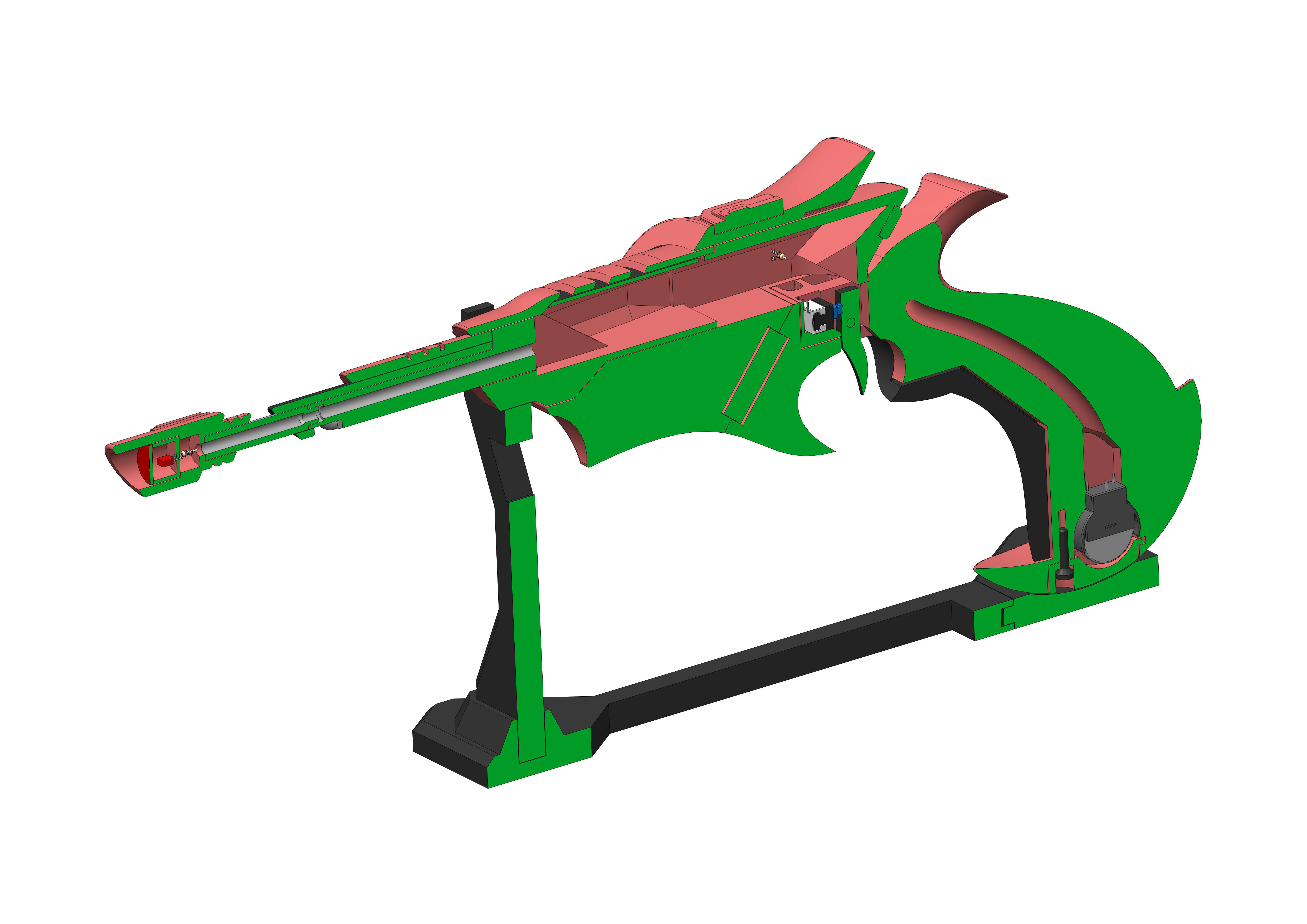  Klingon Disruptor - Star Trek - Commercial - Printable - STL 3D print model_11