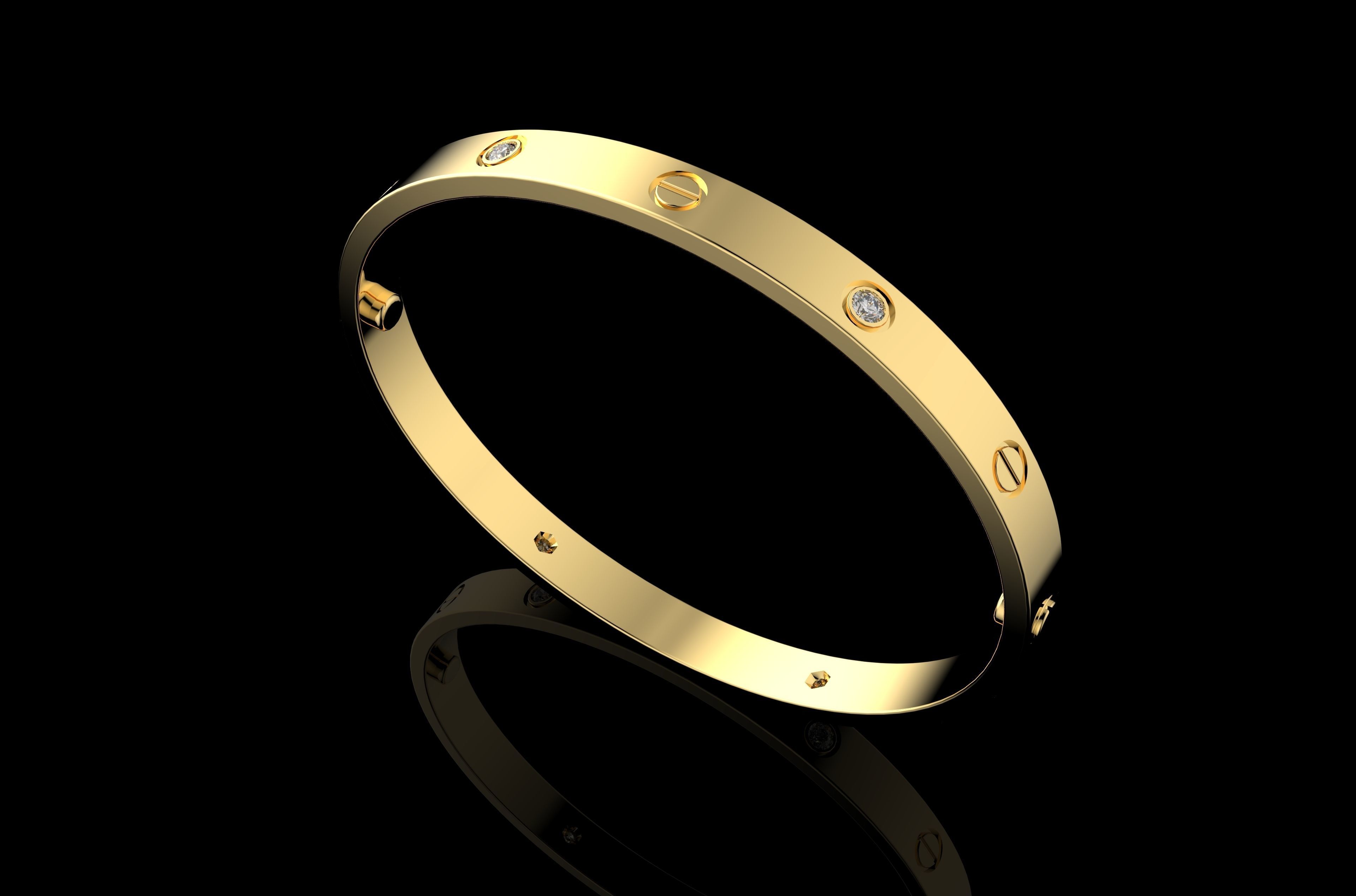 Gold N967 3D print model_2