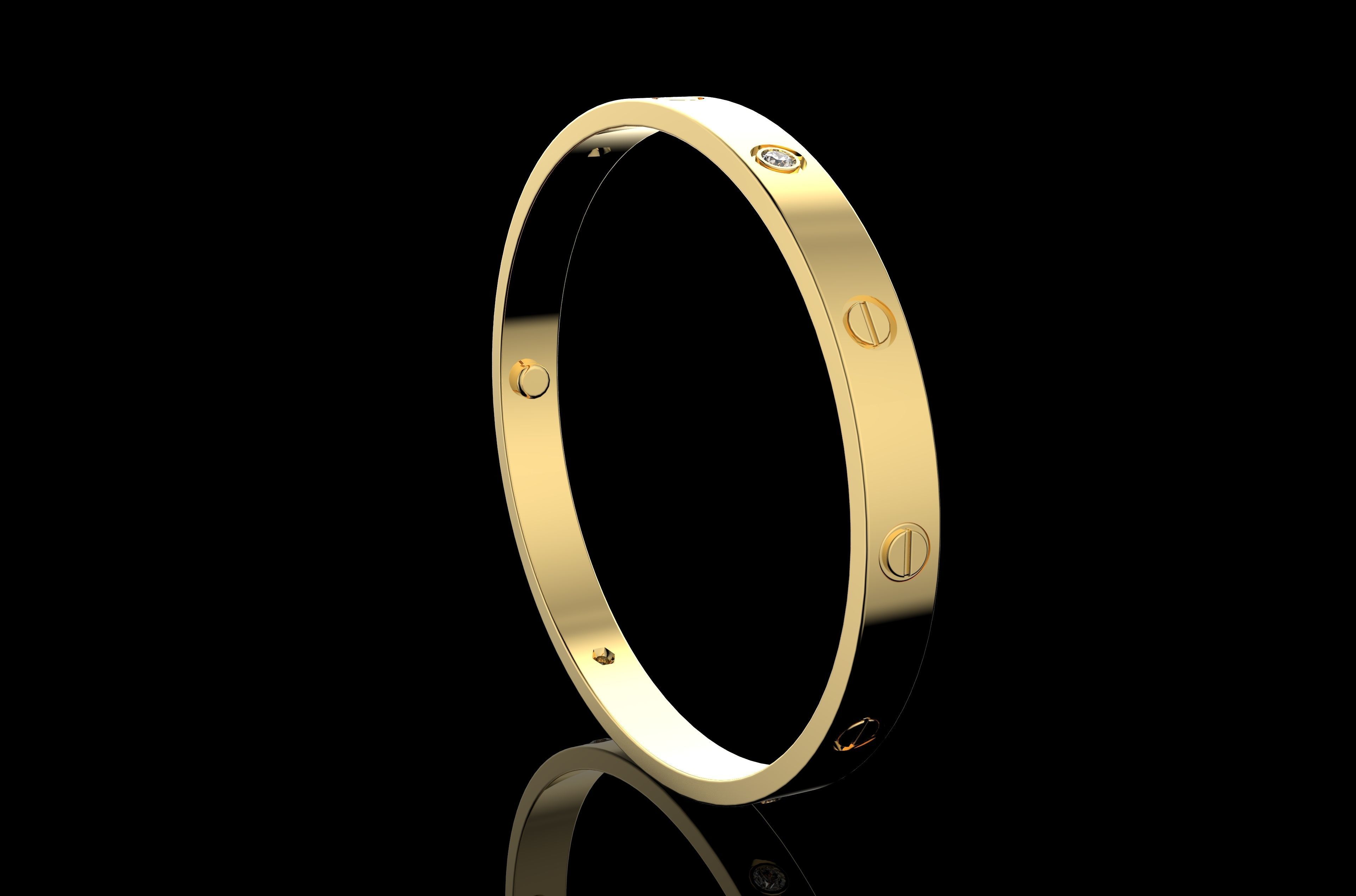 Gold N967 3D print model_4