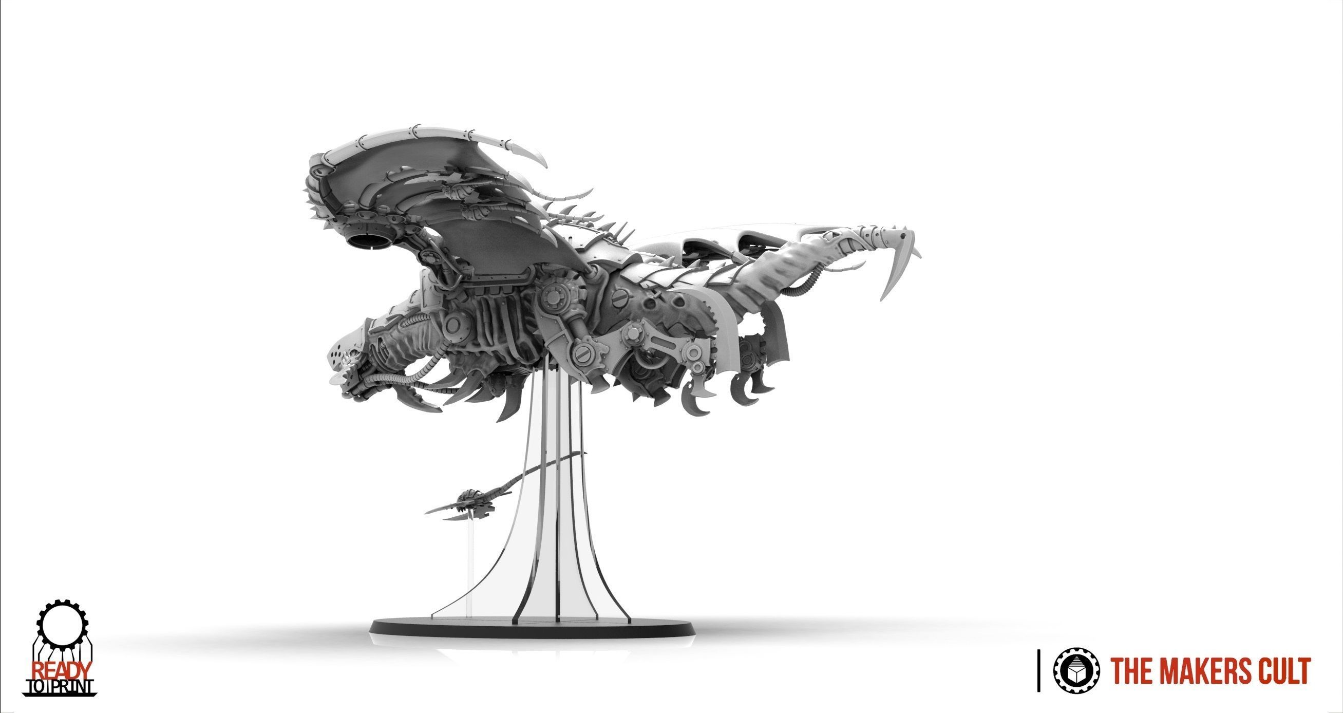 Iron Hive - Hydrafex and Raptorix 3D print model_4