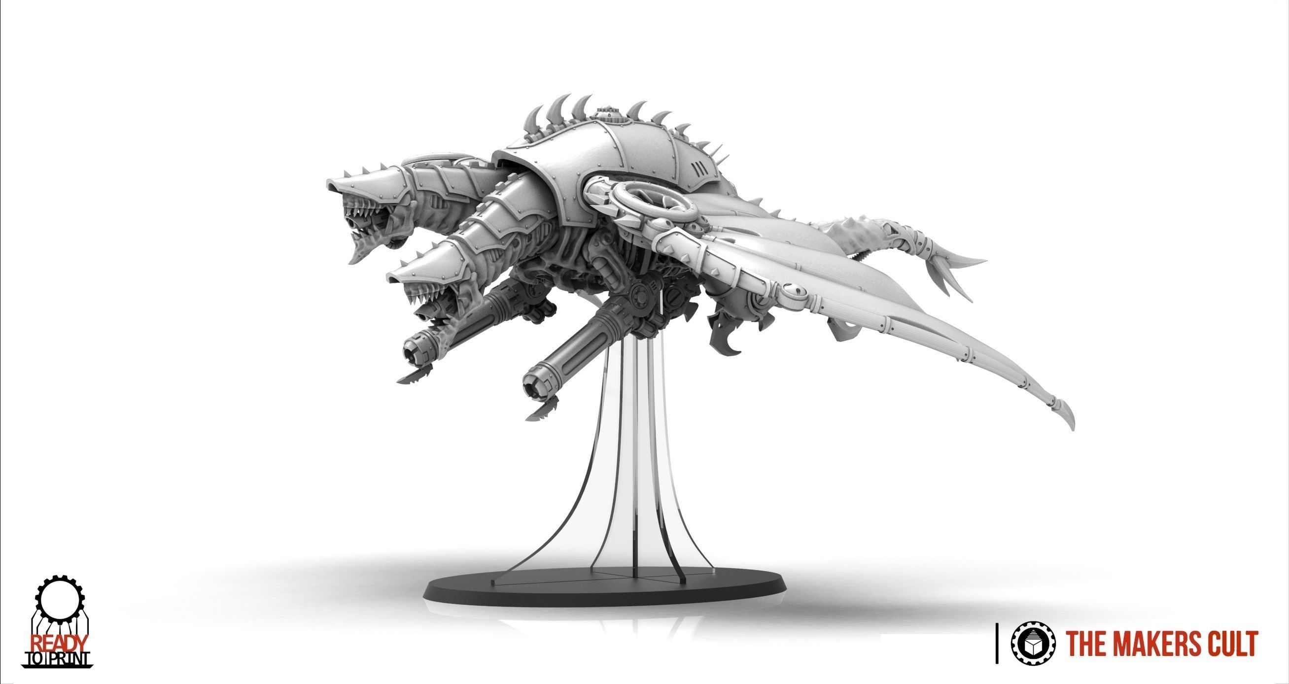 Iron Hive - Hydrafex and Raptorix 3D print model_1