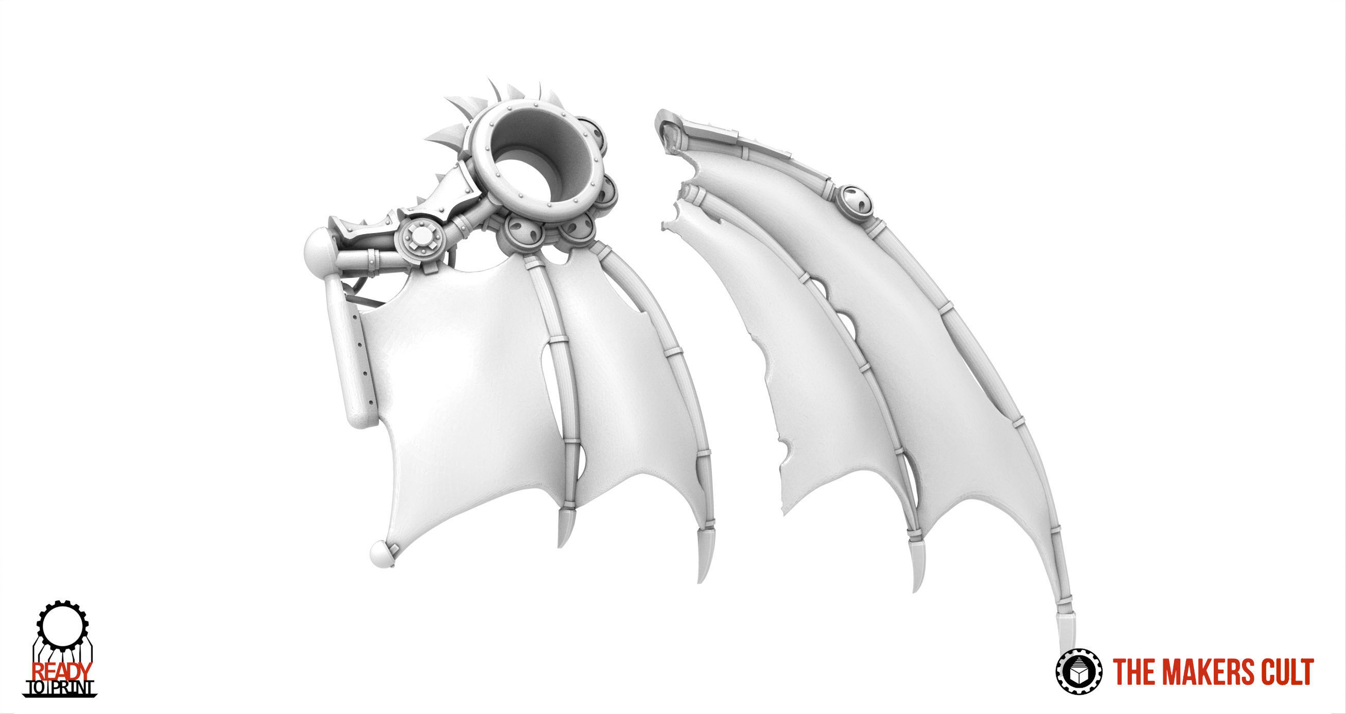 Iron Hive - Hydrafex and Raptorix 3D print model_9