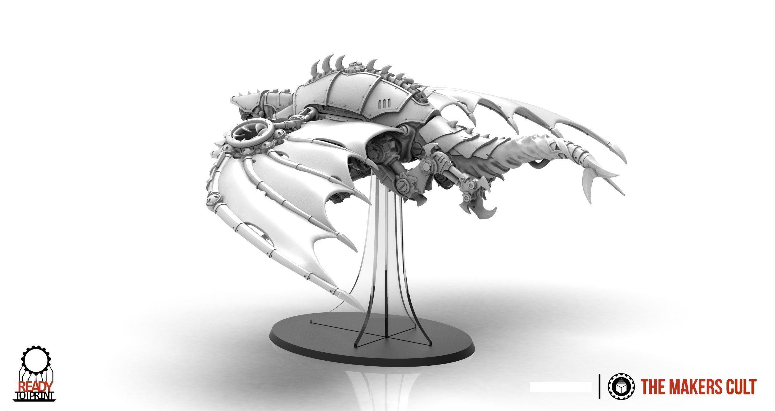 Iron Hive - Hydrafex and Raptorix 3D print model_6