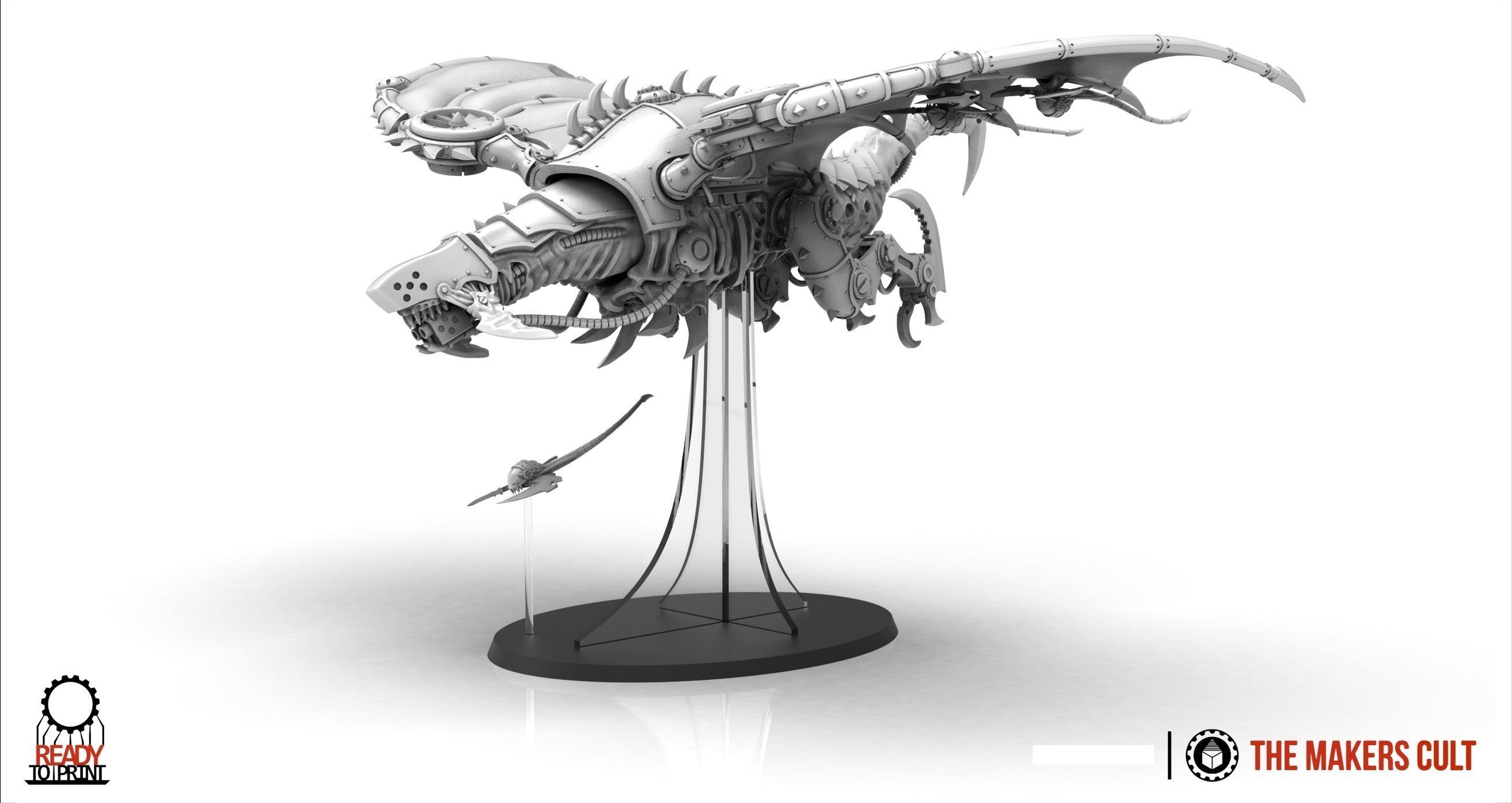 Iron Hive - Hydrafex and Raptorix 3D print model_3