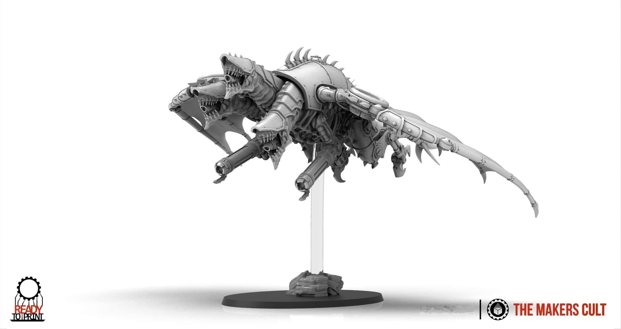 Iron Hive - Hydrafex and Raptorix 3D print model_2