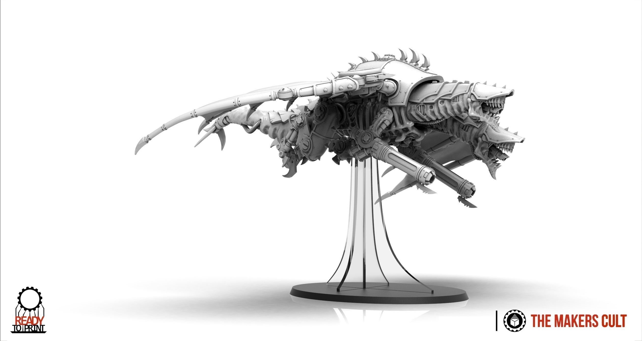 Iron Hive - Hydrafex and Raptorix 3D print model_7