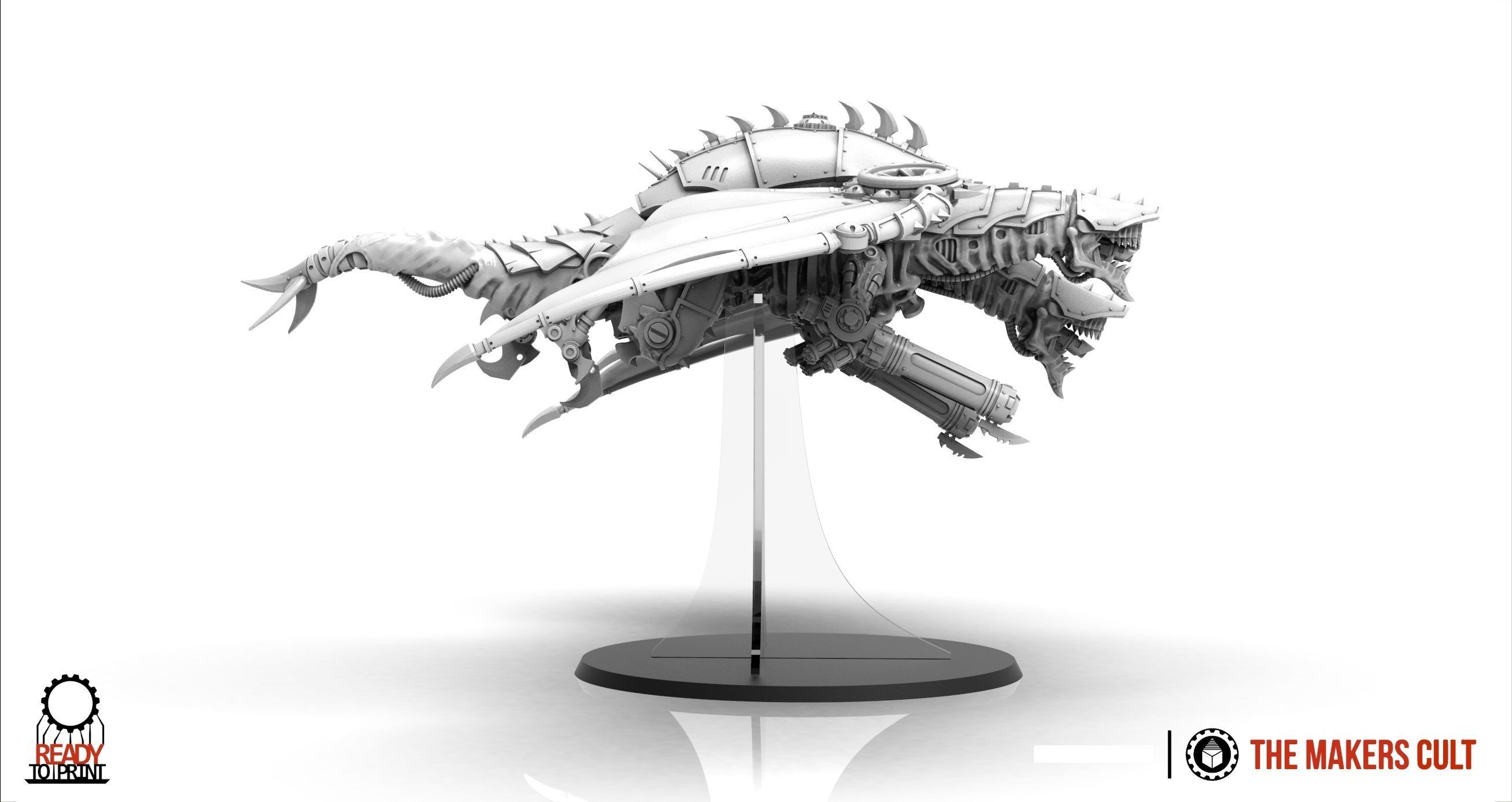 Iron Hive - Hydrafex and Raptorix 3D print model_5