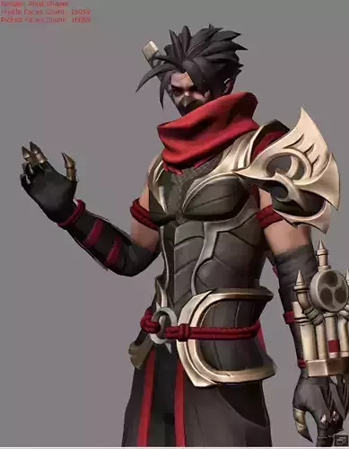 Hayabusa Crimson Shadow Skin Default