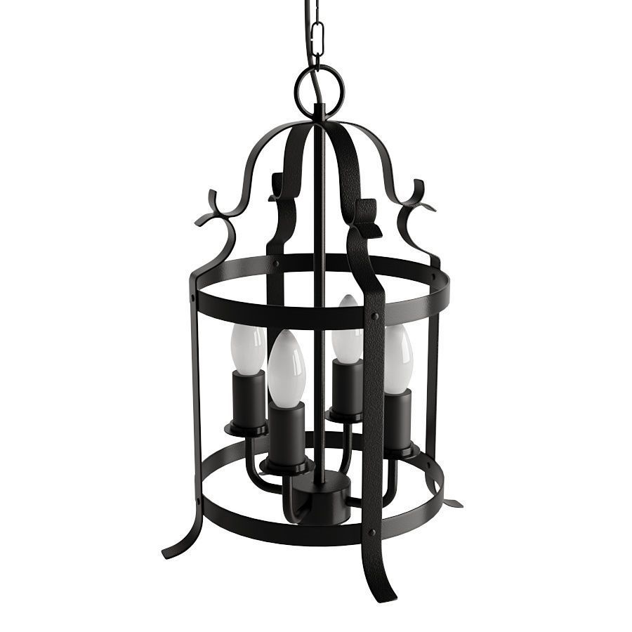 Cime Pendant lamp by Loberon 3D model_2