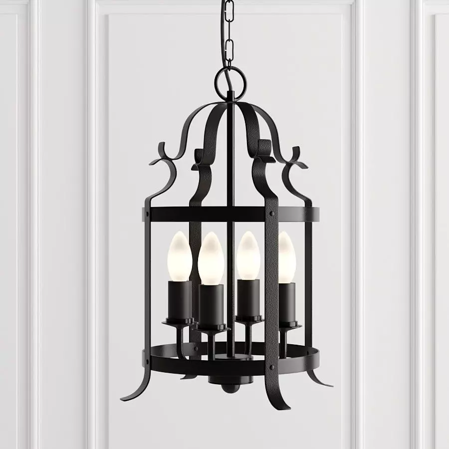 Cime Pendant lamp by Loberon 3D model_0