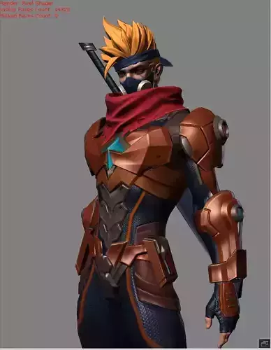 Hayabusa Spacetime Shadow skin 01