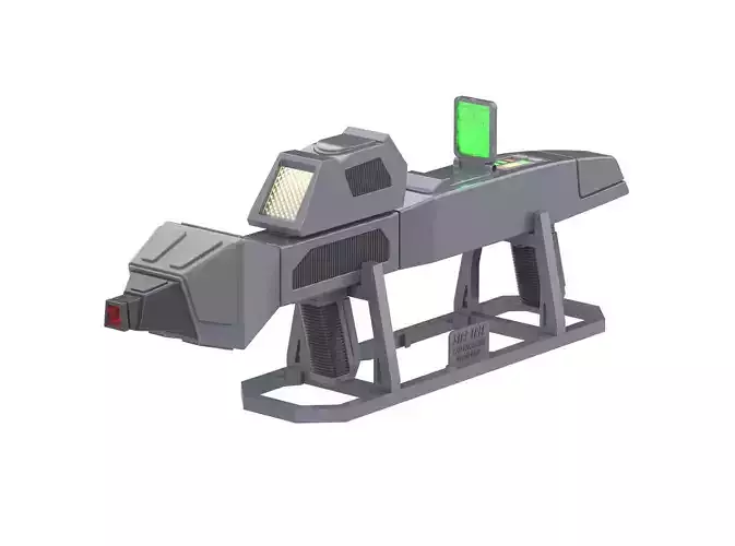Next Generation Type 3 Phaser - Star Trek - Commercial - STL 3D print model