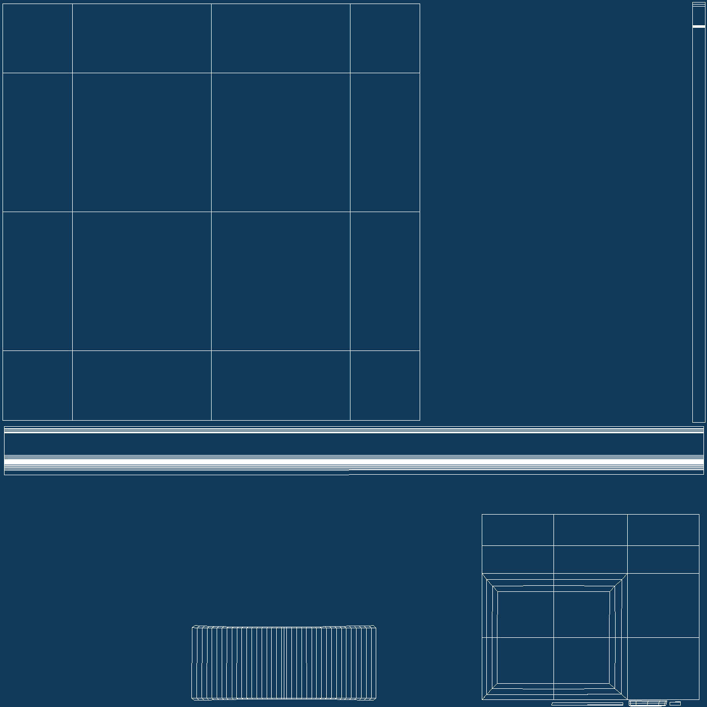 Modular low poly museum Low-poly 3D model_23