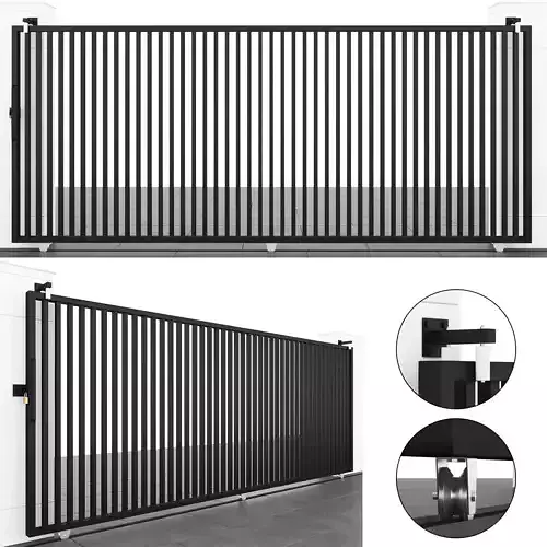 MS Slider Gate  3D model