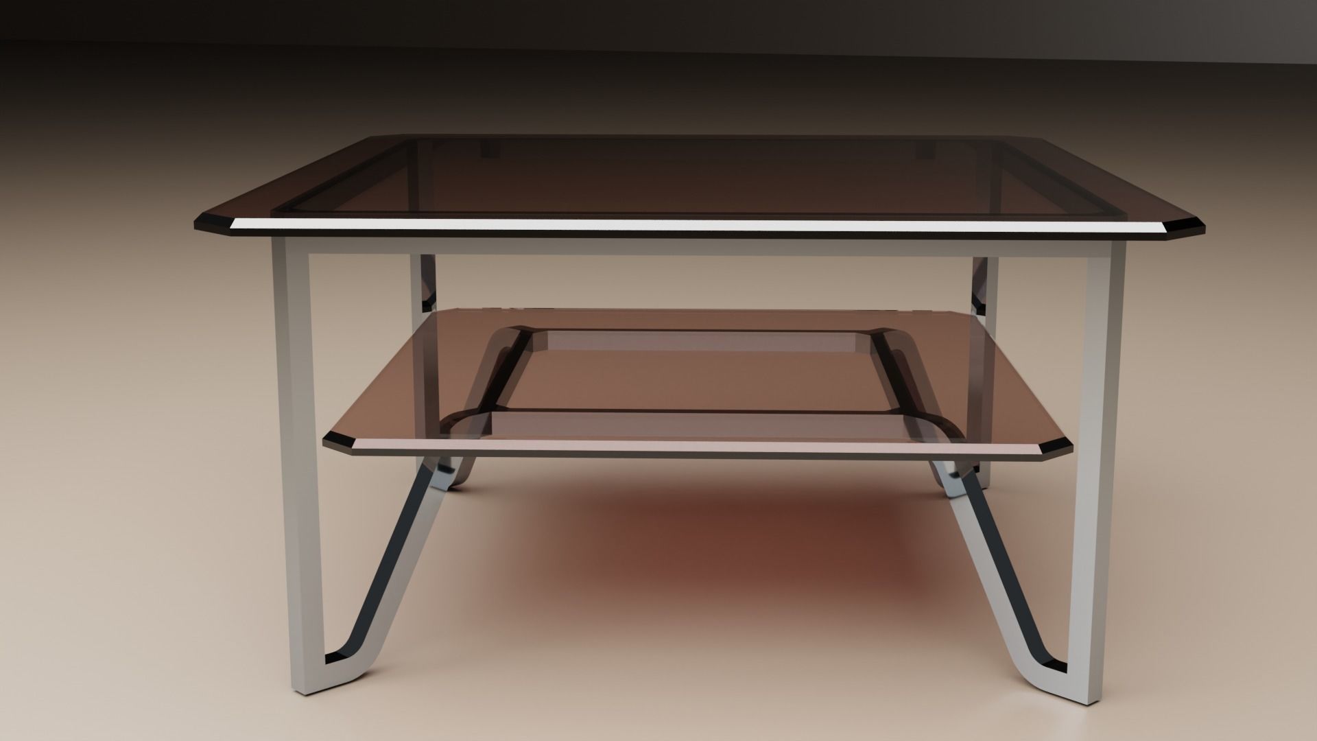 coffee table Free low-poly 3D model_3