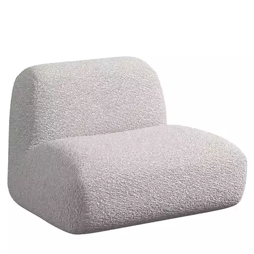 Teddy Couch Hippo Loveseat Boucle Cloud Sofa