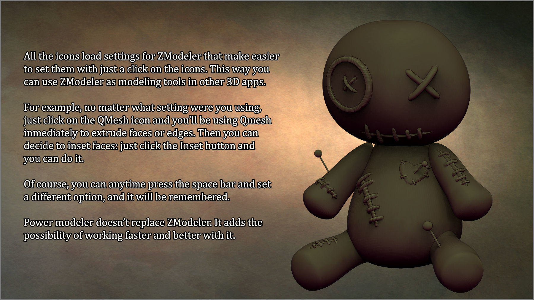 Power Modeler ZBrush Plugin 3D model_6