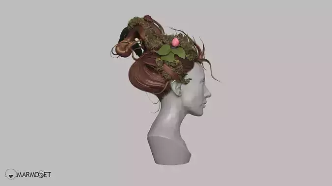 Nature hairstyle