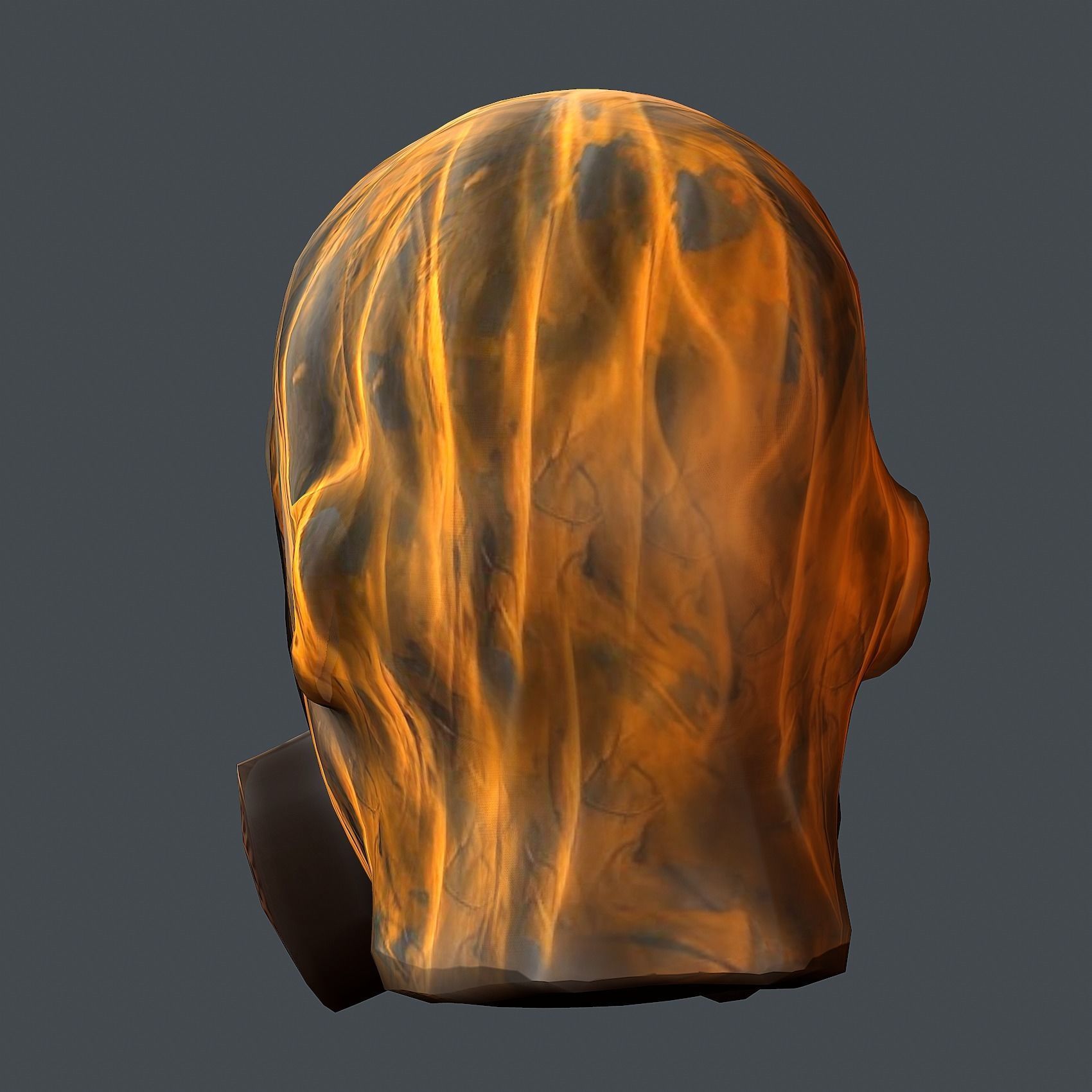 Gas mask helmet 3d model military combat Low-poly 3D model Low-poly 3D model_9