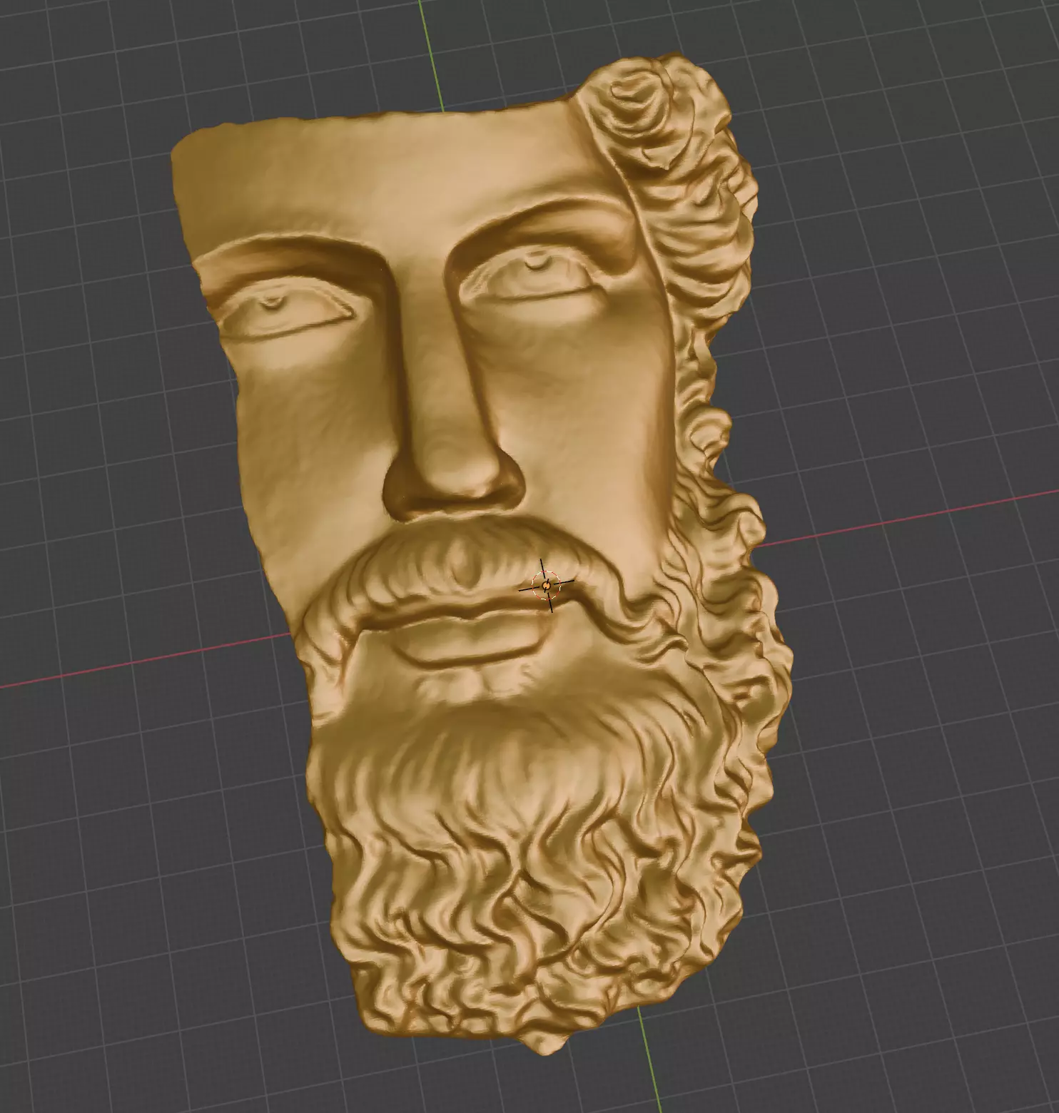 portrait of the co-emperor Lucius Verus Free 3D print model