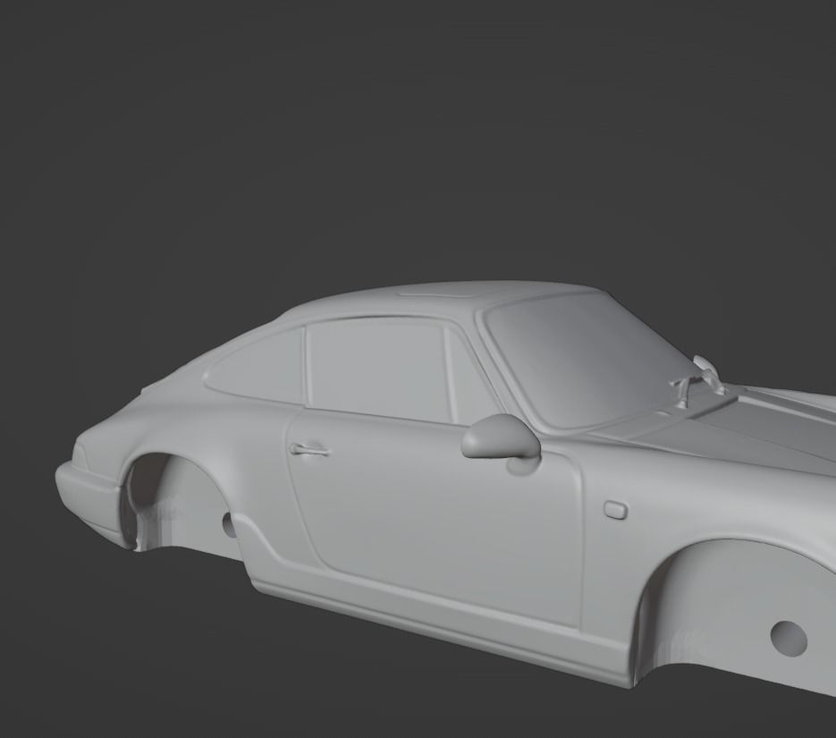 PORSCHE 911 CARRERA 3D print model_2