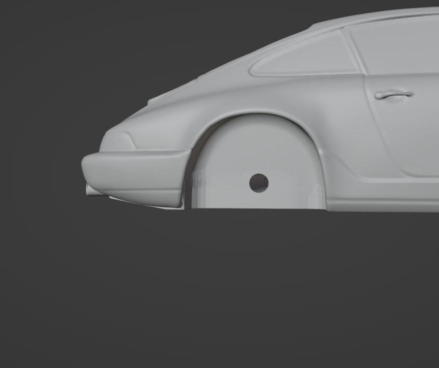 PORSCHE 911 CARRERA 3D print model_4