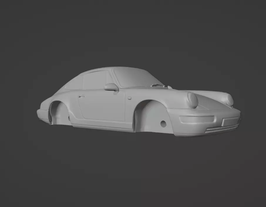 PORSCHE 911 CARRERA 3D print model_0