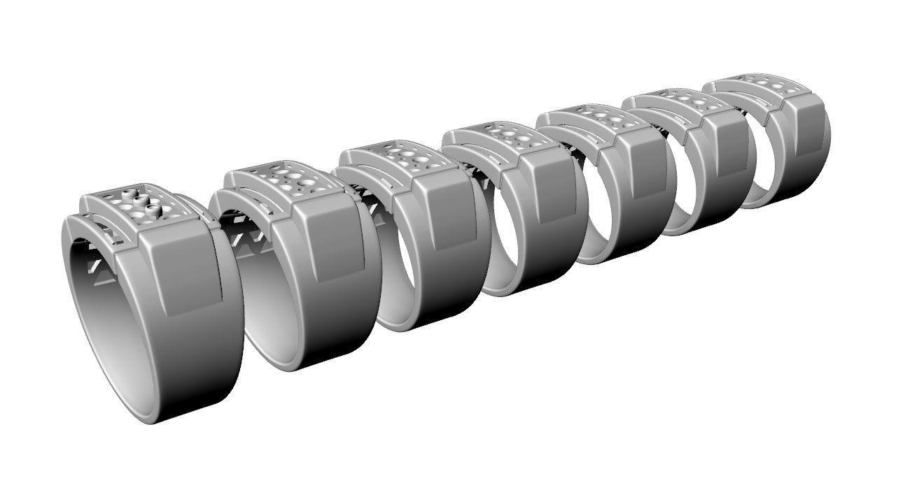 Giant Ring Big Sizes 3D print model_4