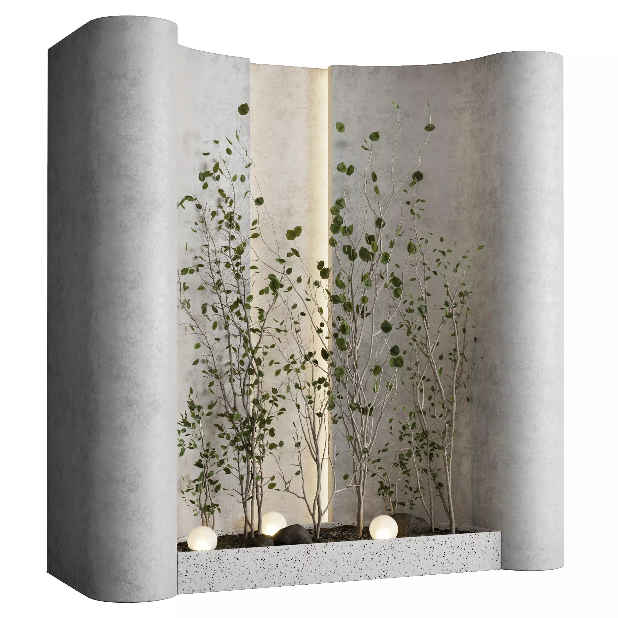 Plants garden - indoor plant 341 Low-poly 3D model