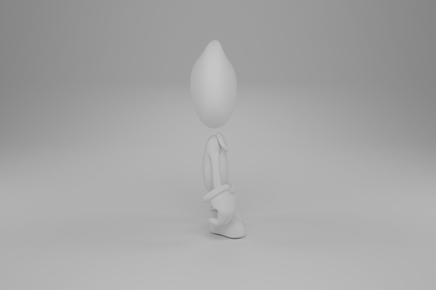Bendy The Ink Demon Game-Ready 3D Character Model Low-poly 3D model_4