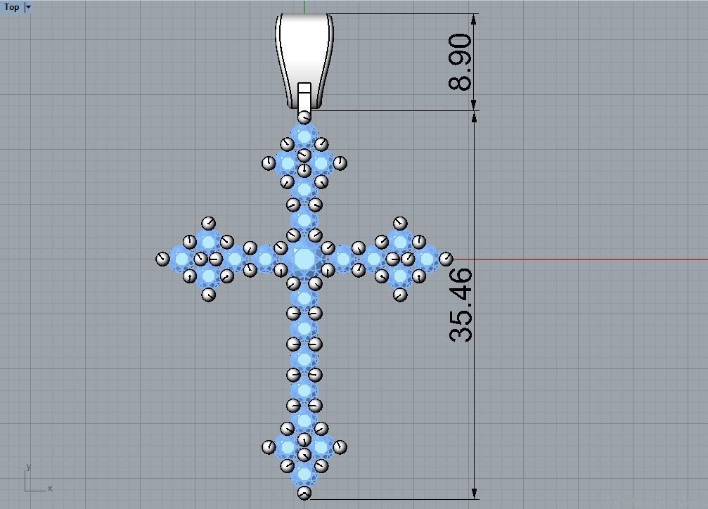 Cross 003 print model 3D print model_9