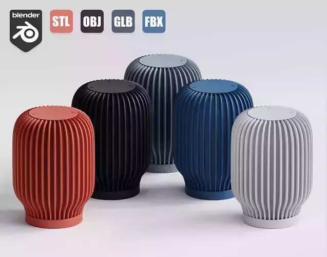 Smart Speaker Sberboom 3D model