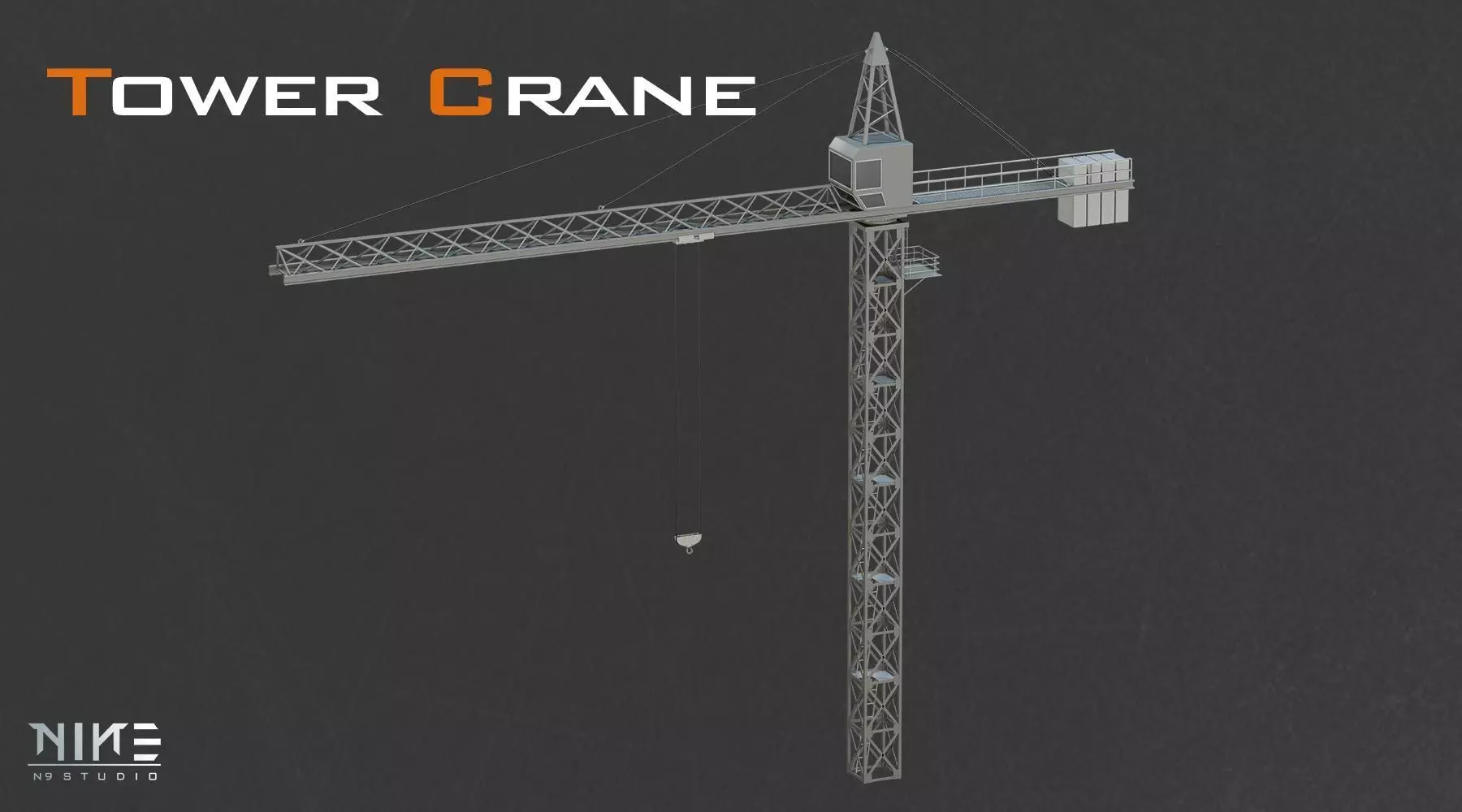 Rooftops props 3D model_16