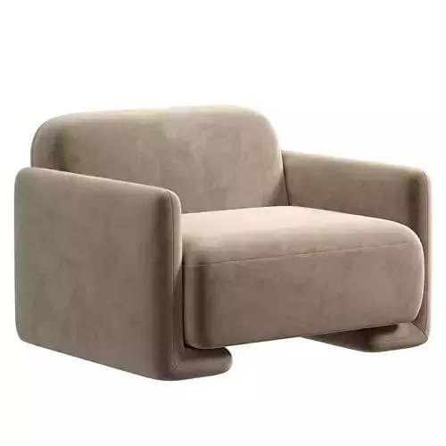 Fauteuil in bouclette Balzac Paris X LRI