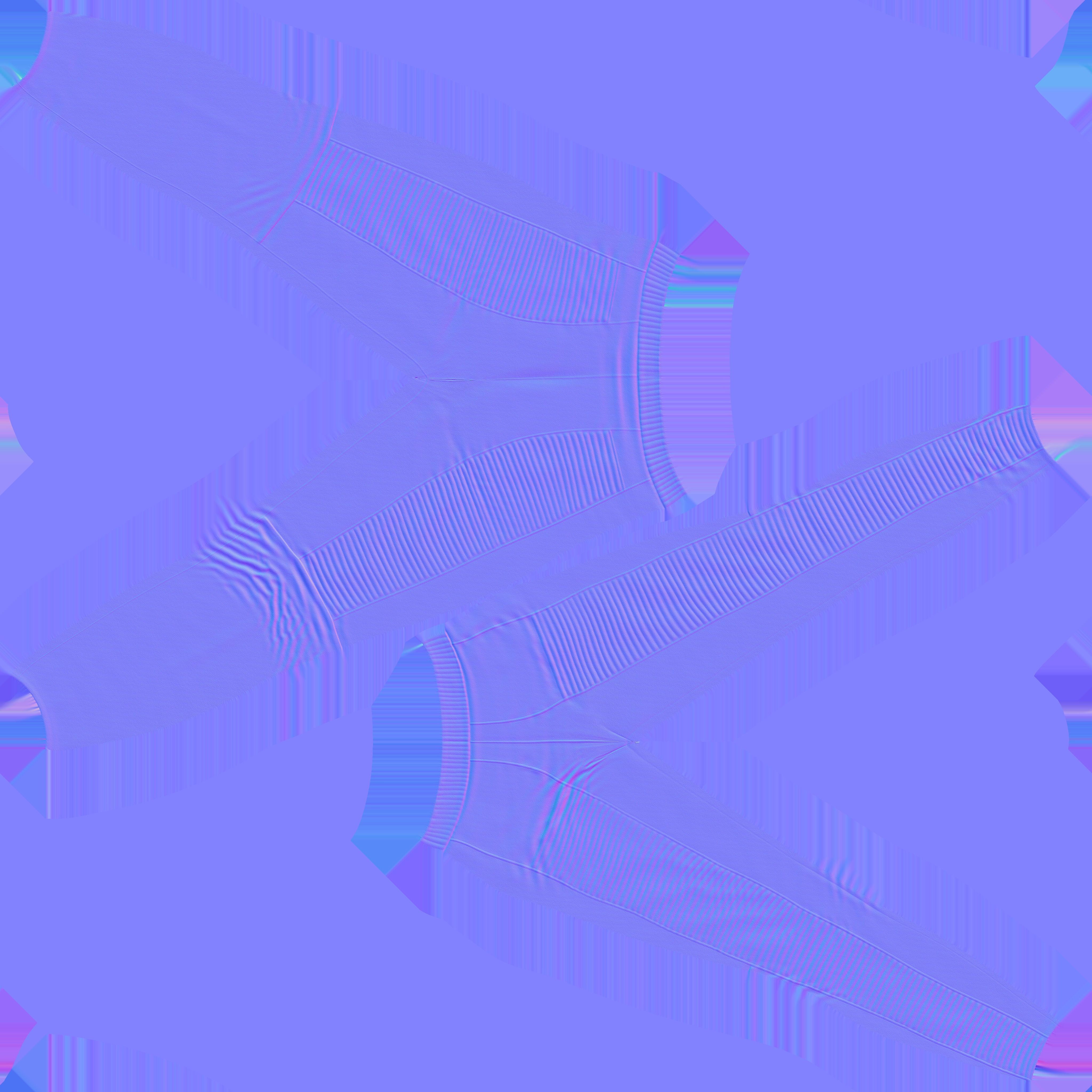 Army Look Stretch Legging Pants Low-poly 3D model_10