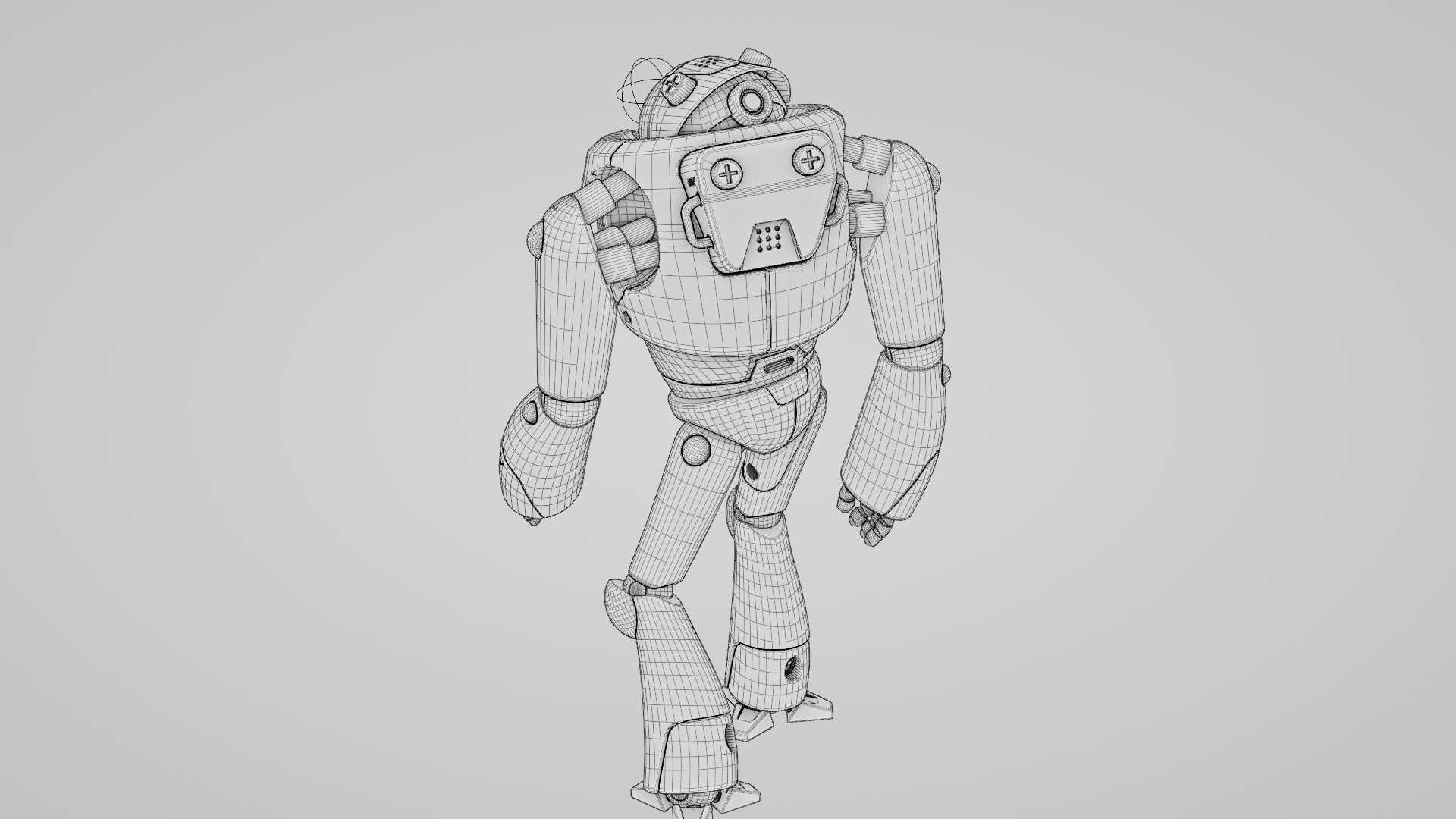 TOY BOT TILO RIGGED 3D model_38