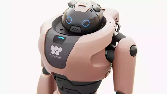 TOY BOT TILO  RIGGED 3D model