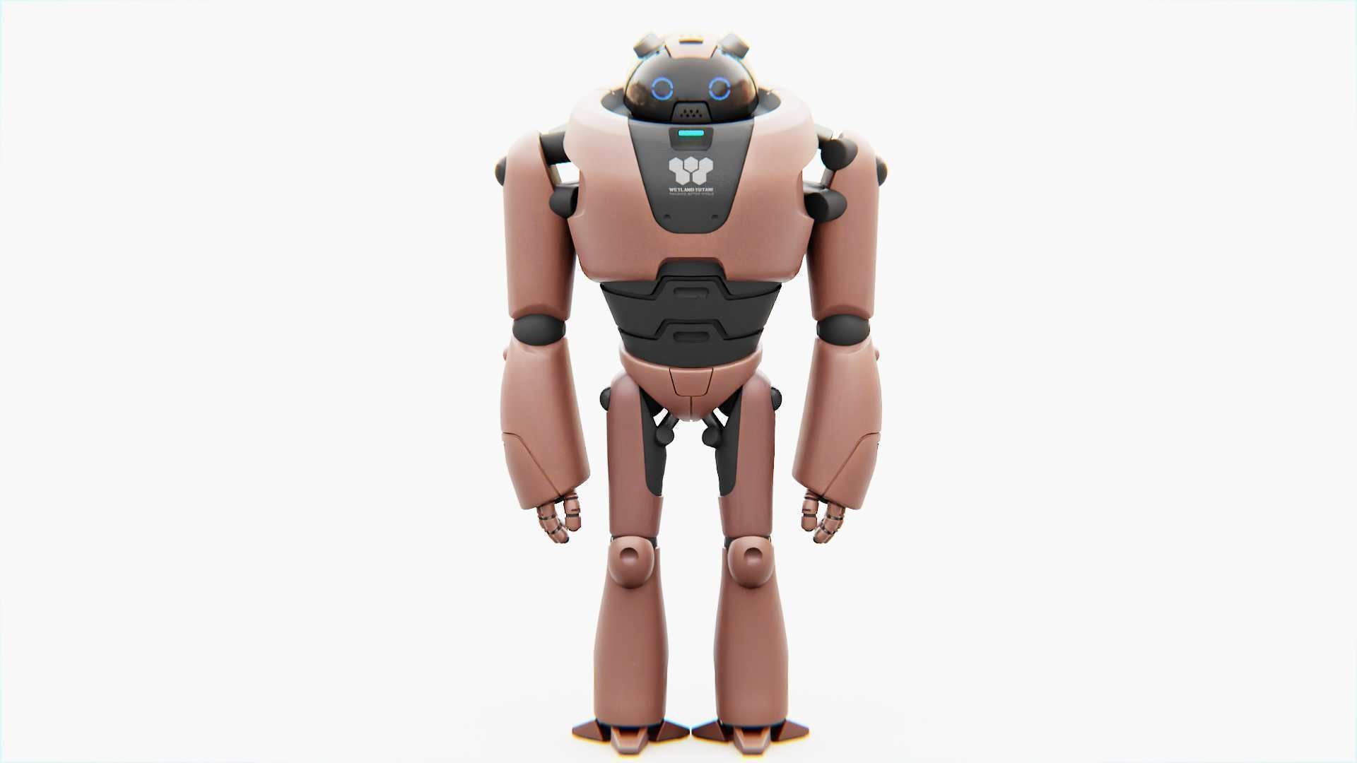 TOY BOT TILO RIGGED 3D model_27