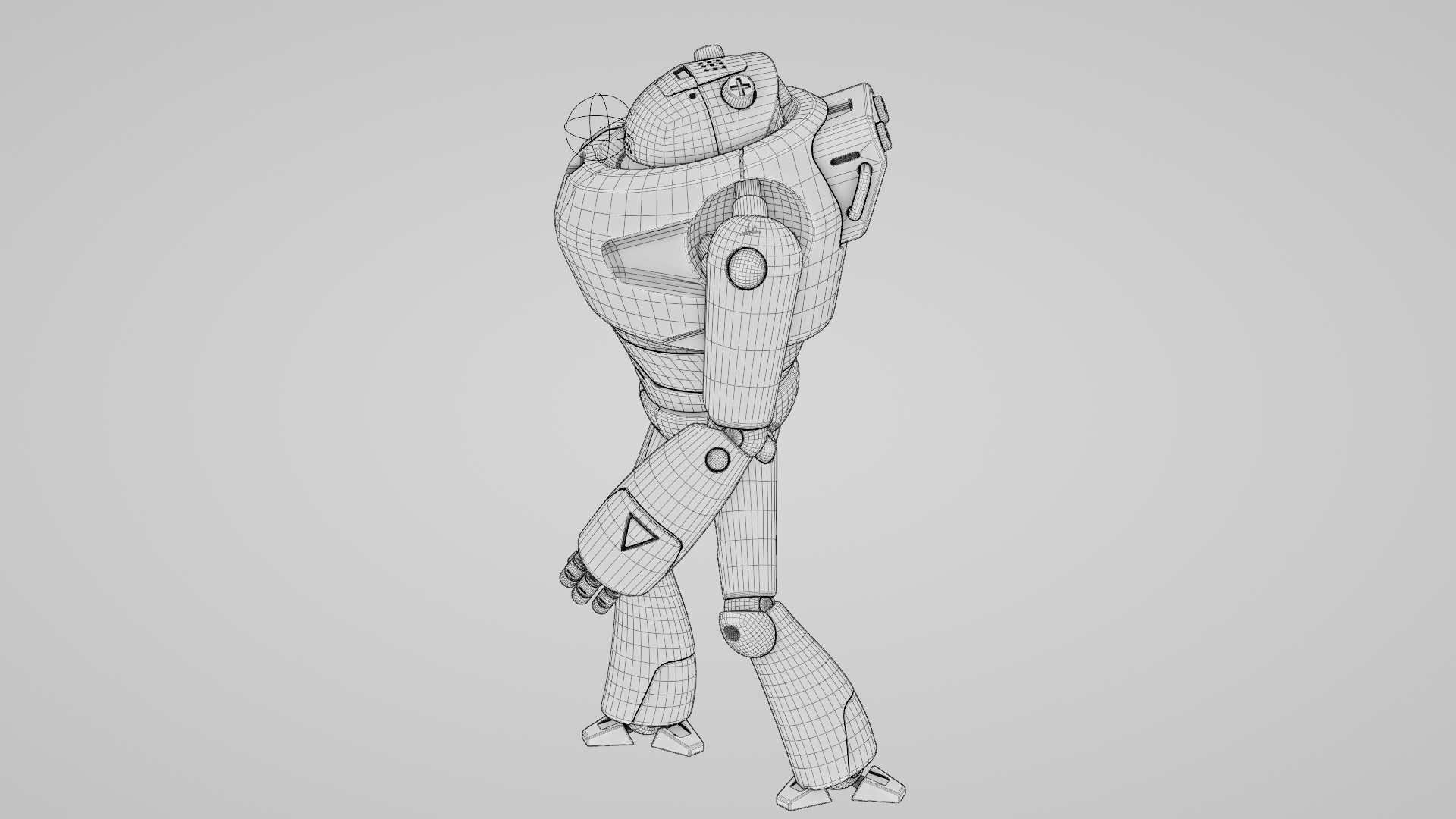TOY BOT TILO RIGGED 3D model_37