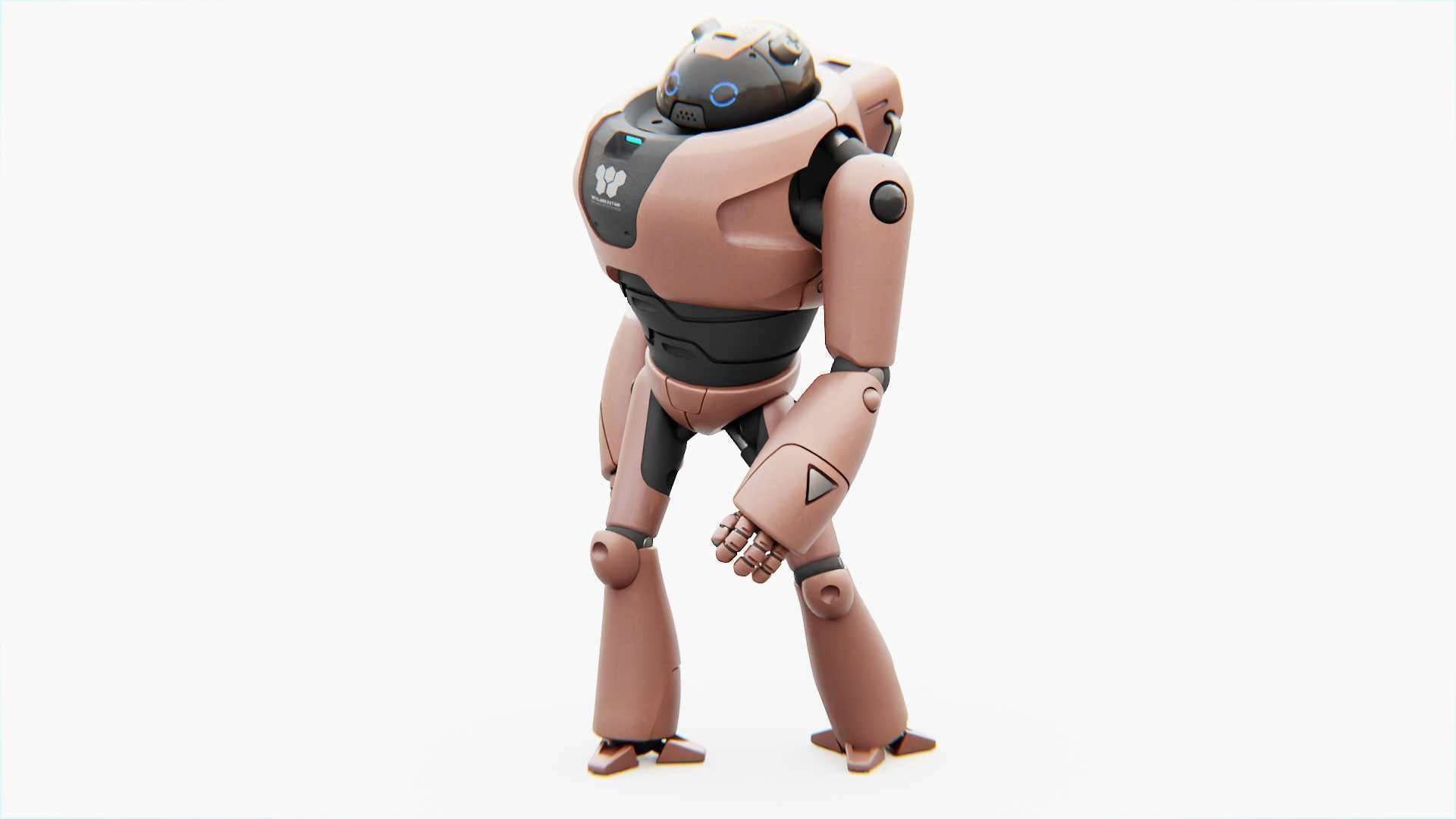 TOY BOT TILO RIGGED 3D model_15