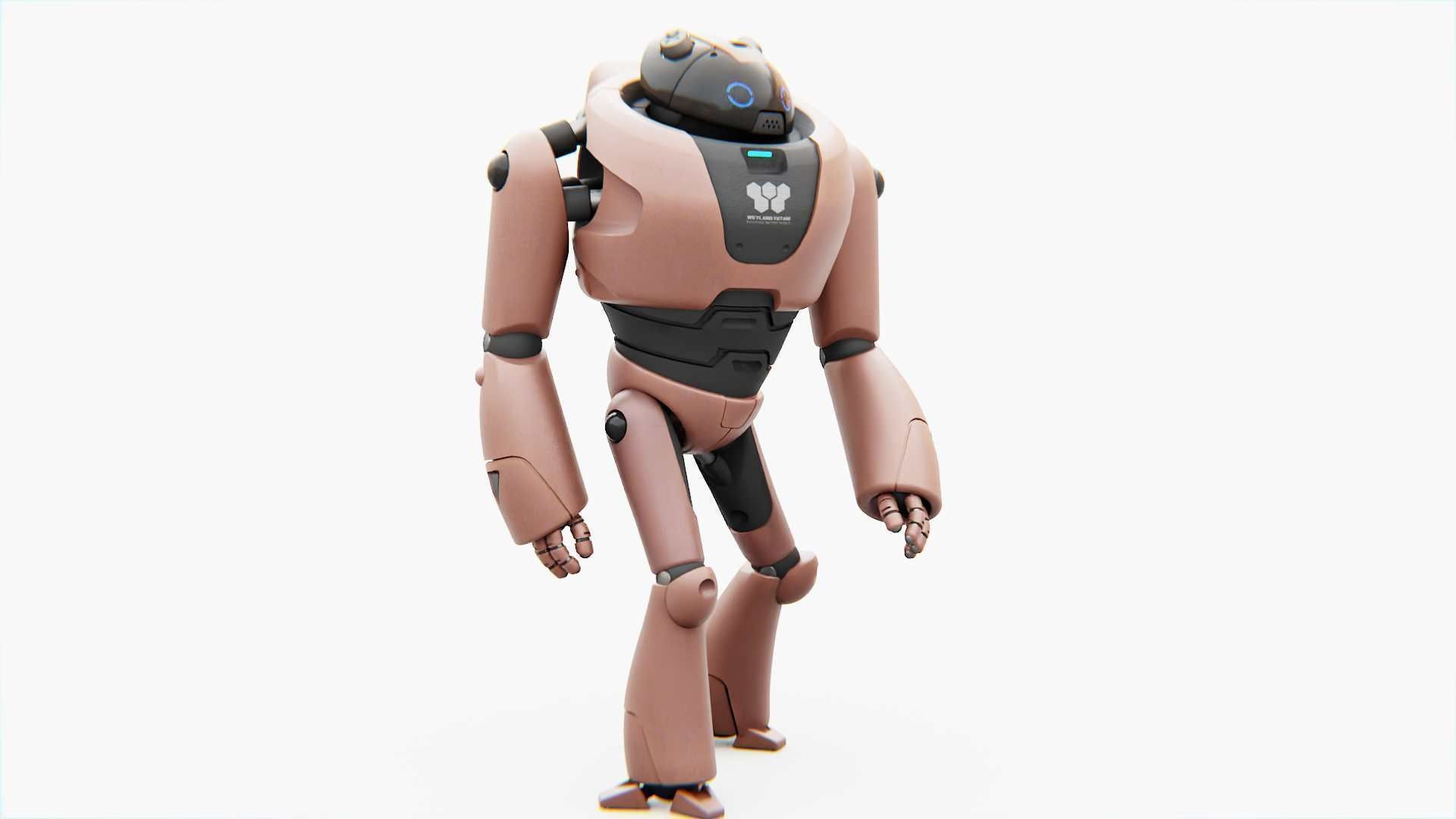 TOY BOT TILO RIGGED 3D model_5