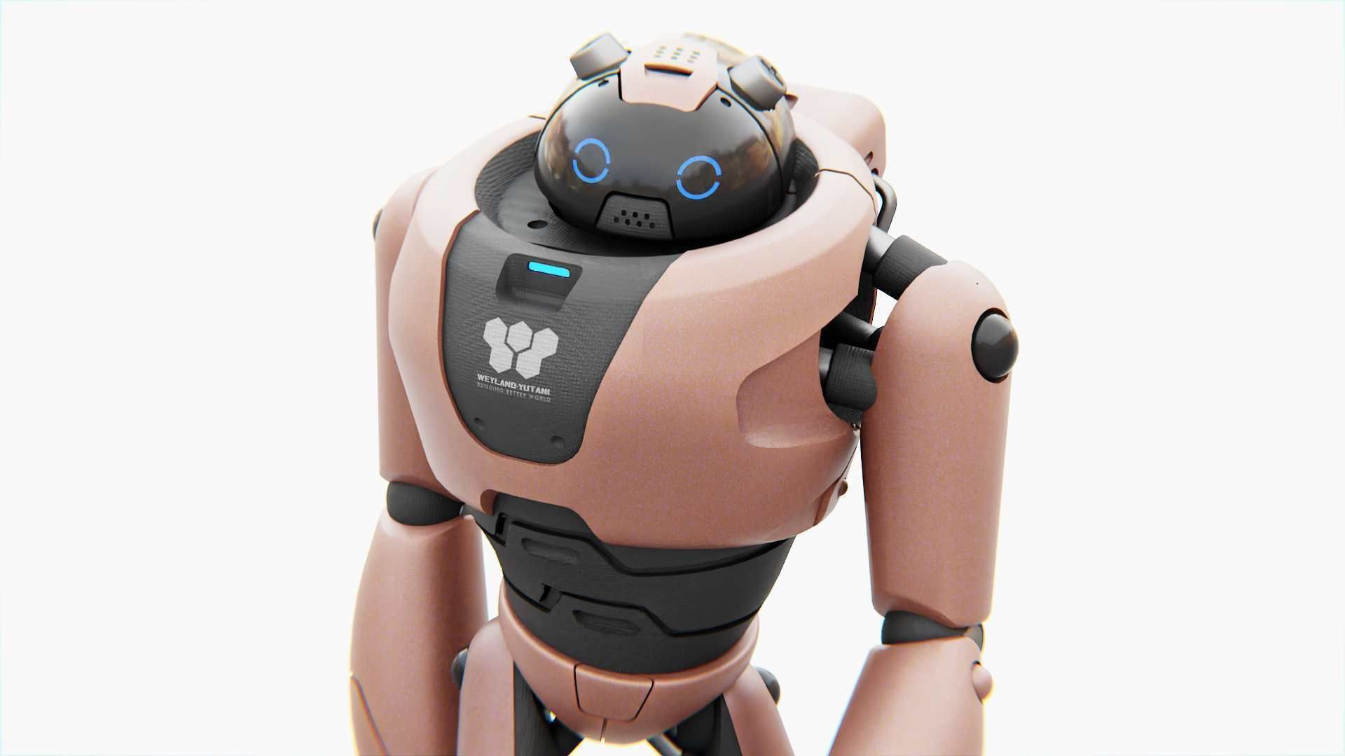 TOY BOT TILO RIGGED 3D model_1